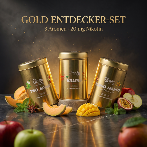 Gold Entdecker-Set – 3 × 100g – 20 mg Nikotin